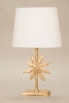 Helios table lamp golden sun. Objet insolite. 