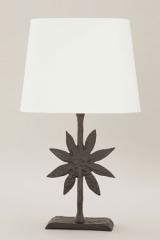Helios sun table lamp with patina bronze finish. Objet insolite. Helios sun table lamp with patina bronze finish. Objet insolite.