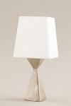 Pablito small hourglass table lamp silver. Objet insolite. 