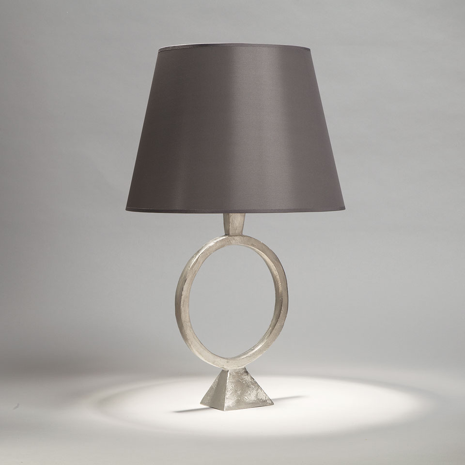 Nickel sales table lamps