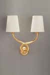 Aladin wall light 2 golden lights. Objet insolite. 