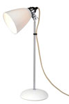 Hector medium table lamp medium in natural Bone china. Original BTC. 