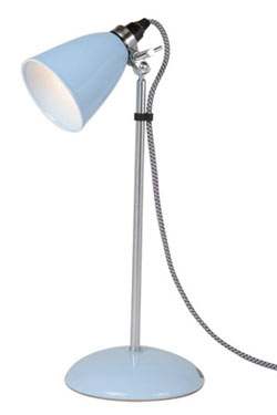 Hector small blue table lamp. Original BTC. 