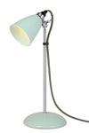 Hector small table lamp in green china. Original BTC. 