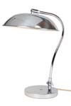 Hugo chromed plated desk lamp. Original BTC. 