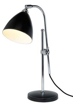 Task black desk lamp. Original BTC. 