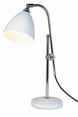 Task white desk lamp. Original BTC. 