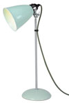Hector lampe de table verrerie moyenne verte. Original BTC. 