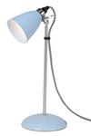 Hector petite lampe de table bleue. Original BTC. 