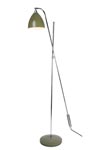 Lampadaire style industriel vert Olive, Task Overreach . Original BTC. 