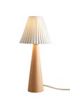 Lampe abat-jour plissé en porcelaine fine Cecil . Original BTC. Lampe abat-jour plissé en porcelaine fine Cecil . Original BTC.