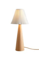 Lampe abat-jour plissé en porcelaine fine Cecil . Original BTC. Lampe abat-jour plissé en porcelaine fine Cecil . Original BTC.
