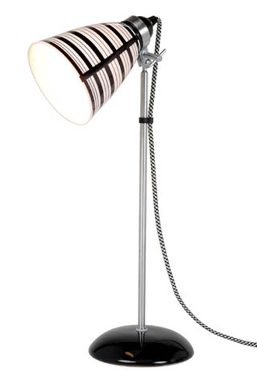 Lampe de table Circle Line verrerie medium. Original BTC. 