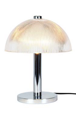 Lampe verre prismatique Cosmo . Original BTC. 