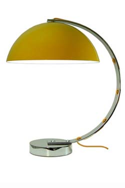 London lampe de bureau jaune. Original BTC. 