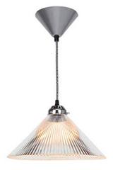 Coolie Prismatic pendant lamp. Original BTC. 