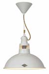 Paxo white pendant lamp. Original BTC. 