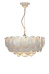 Pempridge pendant lamp medium model in fine porcelain. Original BTC. 