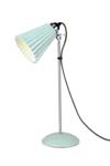 Hector Plissée table lamp with green porcelain shade. Original BTC. 