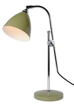 Task lampe de bureau olive. Original BTC. 