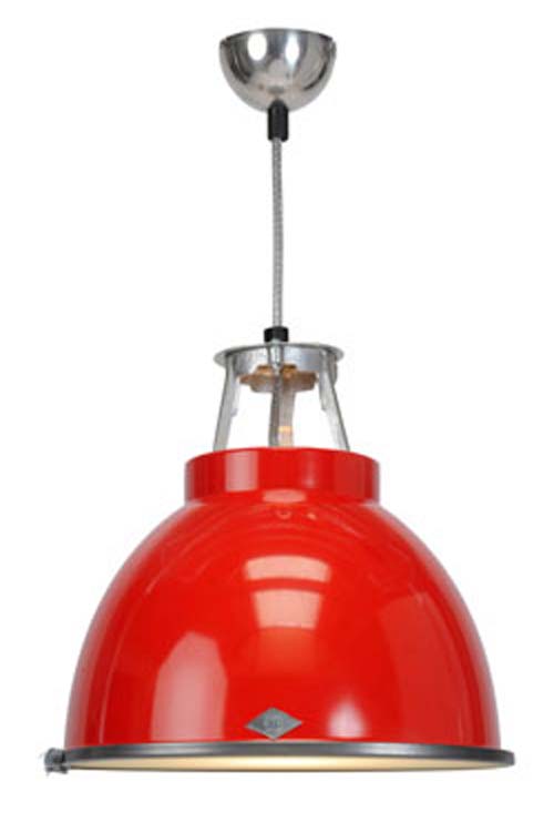 Tige de suspension en métal rouge pour lumière extérieures de 11 pi  7400325LCP