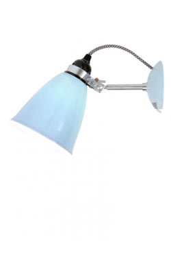 Hector wall lamp medium blue. Original BTC. 