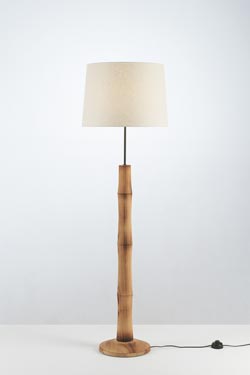 Bamboo Fogo lampadaire en bois. Paulo Coelho. 