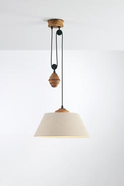 Bamboo Fogo suspension avec contrepoids. Paulo Coelho. 