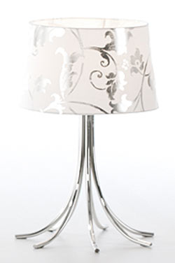 Camber Cromado baroque lampe PM. Paulo Coelho. 