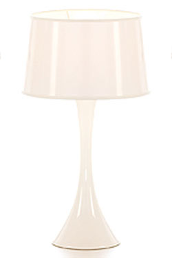 Conic Gloss Branco lampe PM. Paulo Coelho. 