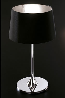 Delta Cromado noir lampe GM. Paulo Coelho. 