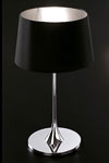 Delta Cromado noir lampe GM. Paulo Coelho. 