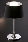 Delta Cromado noir lampe MM. Paulo Coelho. 