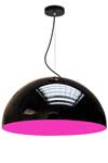 Glow suspension GM intérieur fuchsia. Paulo Coelho. 