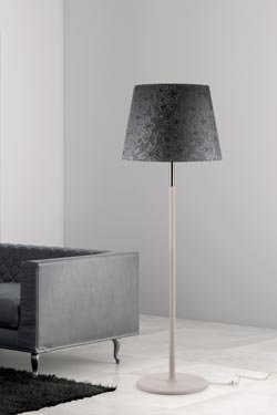 Lampadaire à motifs floraux Arty Mate . Paulo Coelho. 