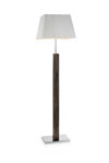 Lampadaire Smooth II en bois d