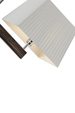Suspension double Smooth II en bois d