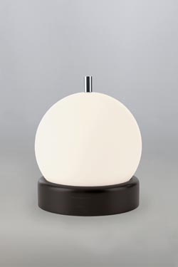 Prick grande lampe à poser globe blanc. Paulo Coelho. 