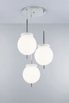 Prick LED suspension blanche 3 lumières. Paulo Coelho. 