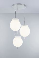 Prick LED suspension blanche 3 lumières. Paulo Coelho. Prick LED suspension blanche 3 lumières. Paulo Coelho.