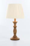 Turn Rustico lampe en bois naturel. Paulo Coelho. 
