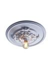 Classic 19th century ceiling light in white plaster Rivoli. RADAR. 