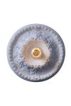 Solférino classic floral moulded plaster ceiling light. RADAR. 