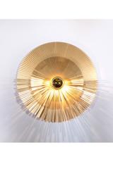 Round wall light in ultra-fine solid brass Lafayette 40cm. RADAR. Round wall light in ultra-fine solid brass Lafayette 40cm. RADAR.