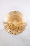 Round wall light in ultra-fine solid brass Lafayette 60cm. RADAR. 