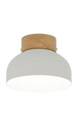 White metal ceiling light Reiko. Robin. White metal ceiling light Reiko. Robin.