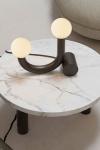 Lampe de Table en métal noir minimaliste Rigoberta . Robin. 