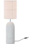 Contemporary table lamp in light grey concrete Rania. Robin. 