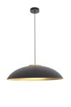 Large black and gold dome pendant light Rebeca. Robin. 