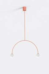 Suspension fine corail Riga 50cm. Robin. 
